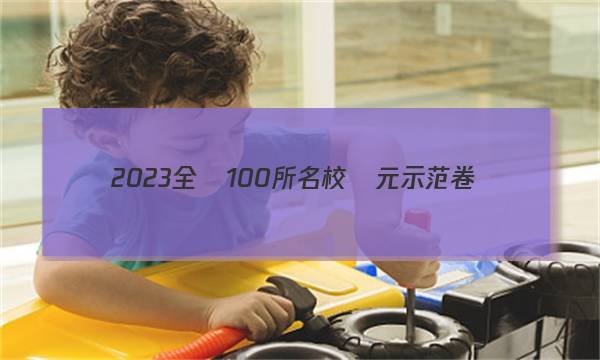 2023全國100所名校單元示范卷數(shù)學(xué)十三答案